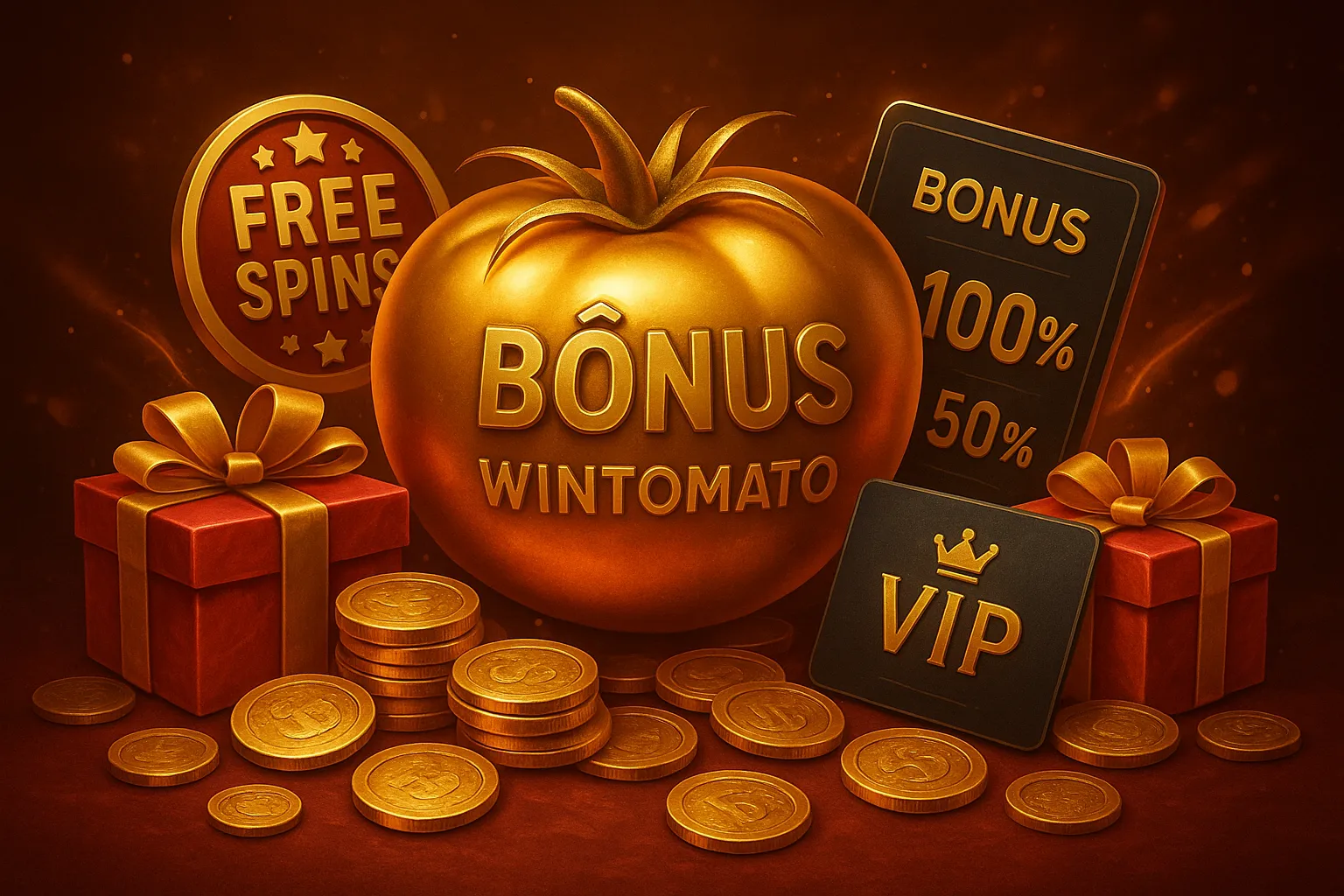 O bônus promocional WINTOMATO é uma ótima maneira de começar sua aventura