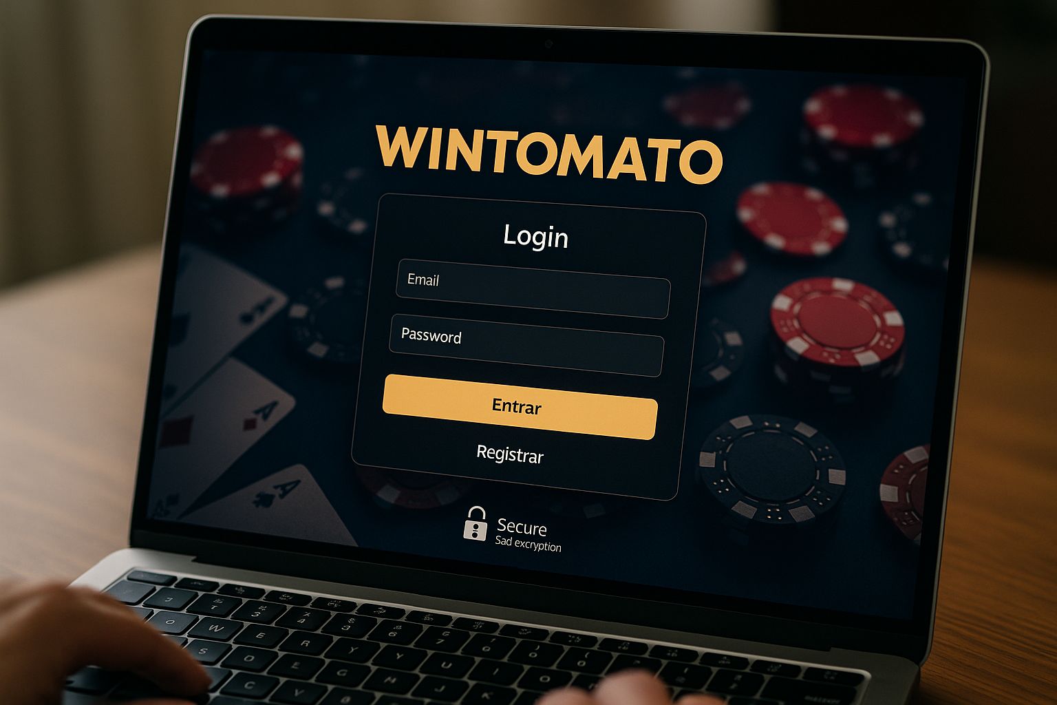 Login no Cassino WINTOMATO